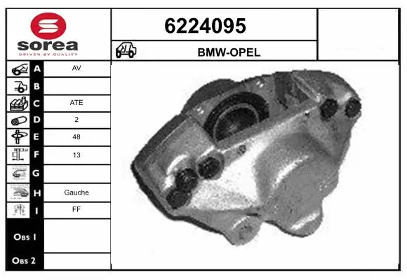 Brake Caliper (6224095)