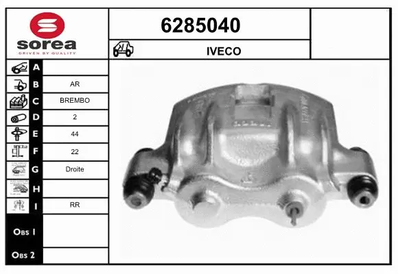 Brake Caliper (6285040)