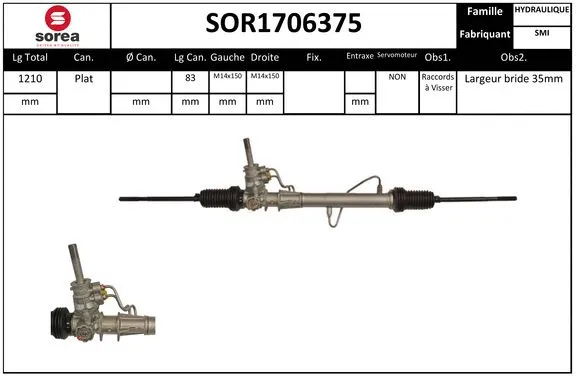 Steering Gear (SOR1706375)