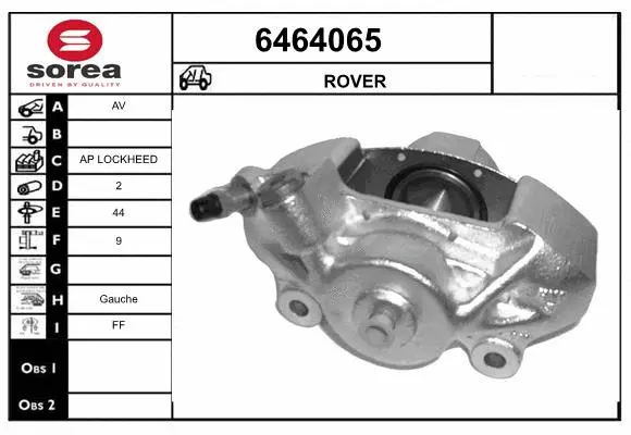 Brake Caliper (6464065)