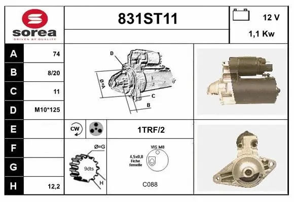 Starter (831ST11)