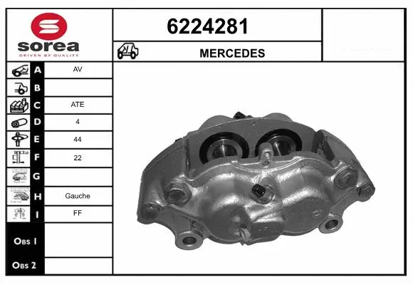 Brake Caliper (6224281)
