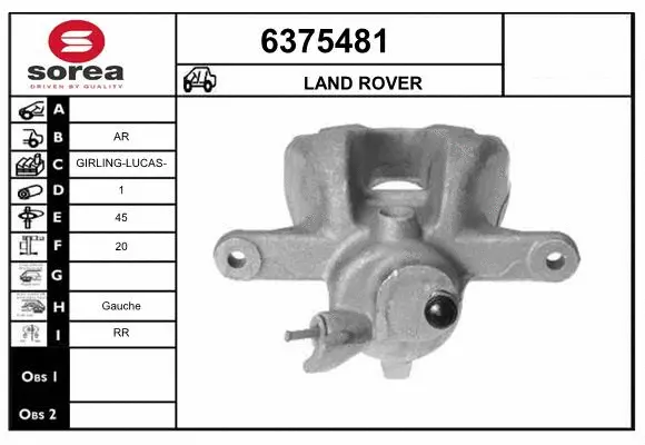 Brake Caliper (6375481)