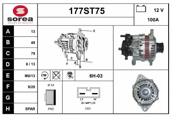 Alternator (177ST75)
