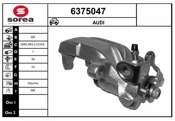 Brake Caliper (6375047)