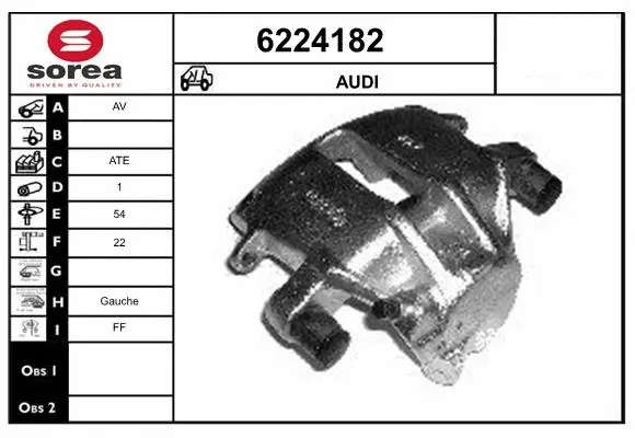 Brake Caliper (6224182)