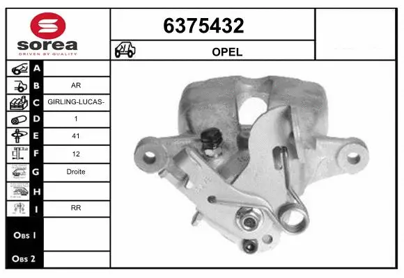 Brake Caliper (6375432)
