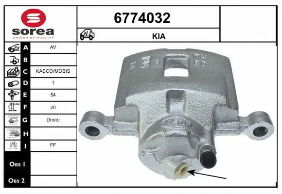 Brake Caliper (6774032)