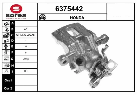 Brake Caliper (6375442)