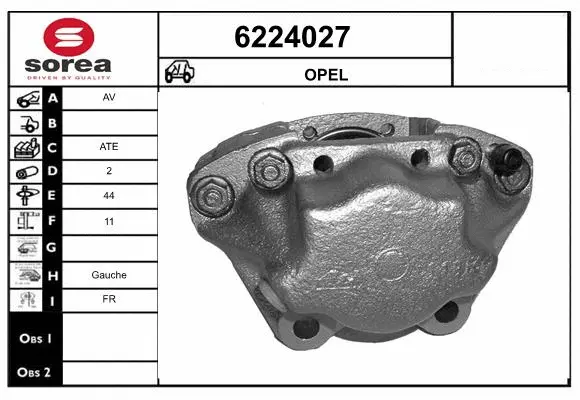 Brake Caliper (6224027)