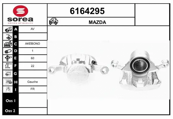 Brake Caliper (6164295)