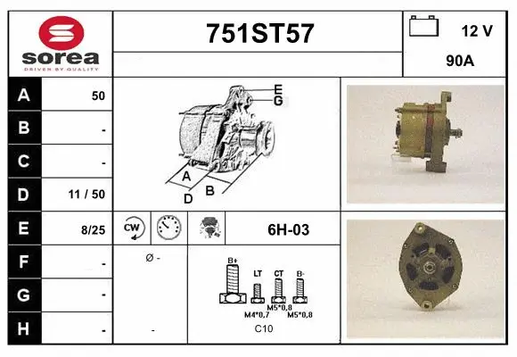 Alternator (751ST57)