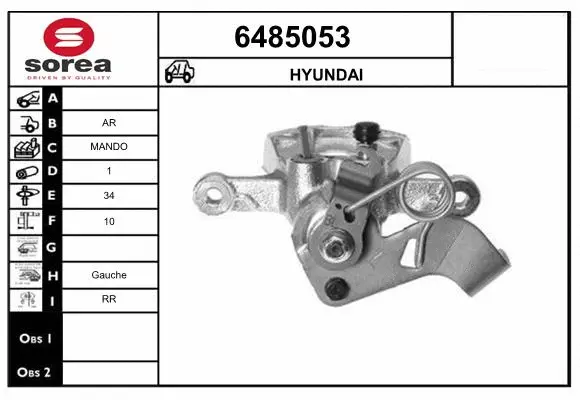 Brake Caliper (6485053)