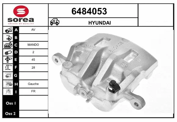 Brake Caliper (6484053)