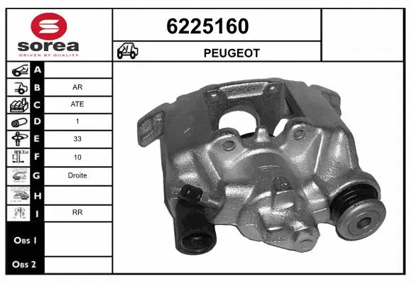 Brake Caliper (6225160)
