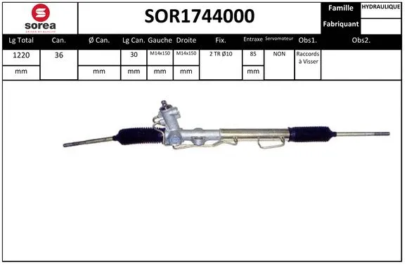 Steering Gear (SOR1744000)