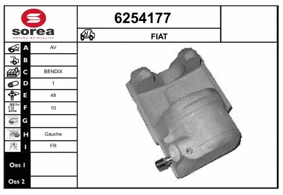 Brake Caliper (6254177)