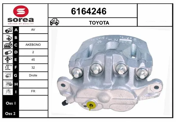 Brake Caliper (6164246)