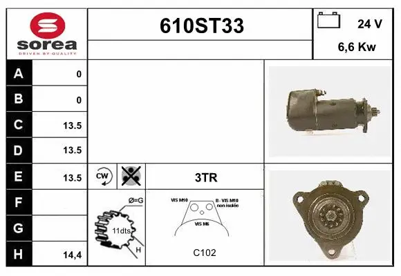 Starter (610ST33)