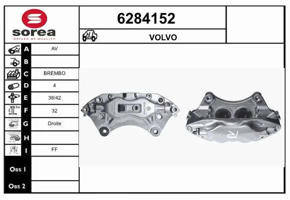 Brake Caliper (6284152)