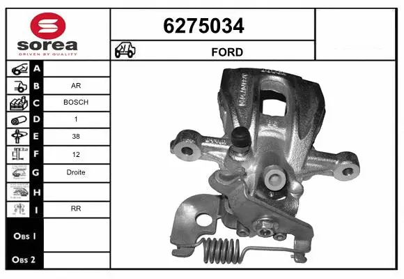 Brake Caliper (6275034)
