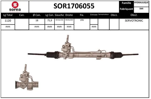 Steering Gear (SOR1706055)
