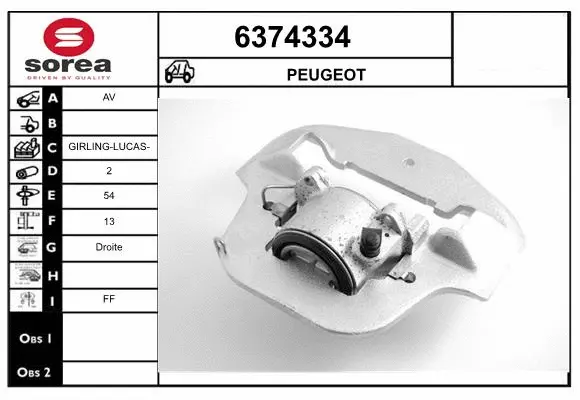 Brake Caliper (6374334)