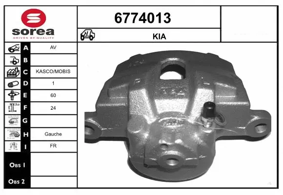 Brake Caliper (6774013)