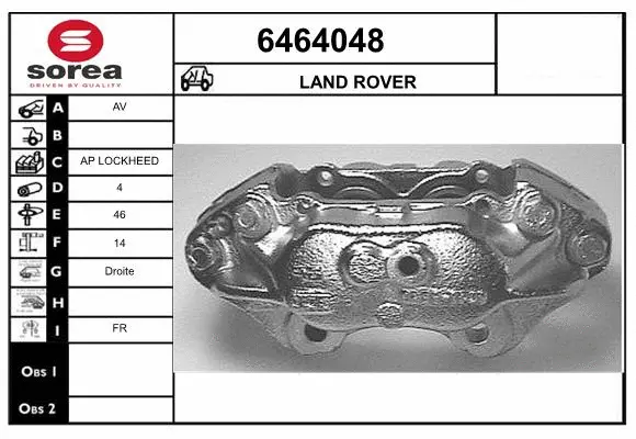 Brake Caliper (6464048)