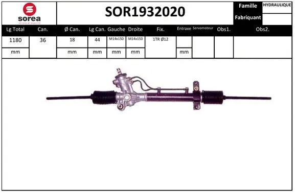 Steering Gear (SOR1932020)