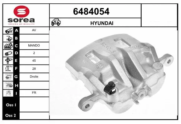 Brake Caliper (6484054)