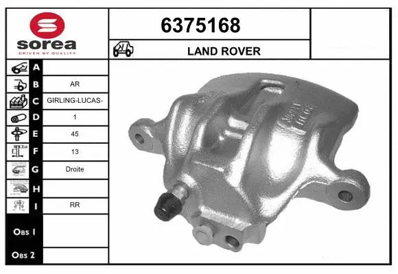 Brake Caliper (6375168)