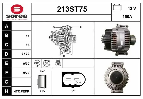 Alternator (213ST75)