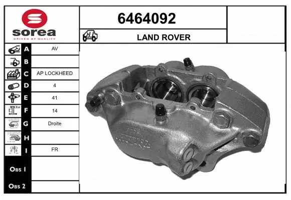 Brake Caliper (6464092)