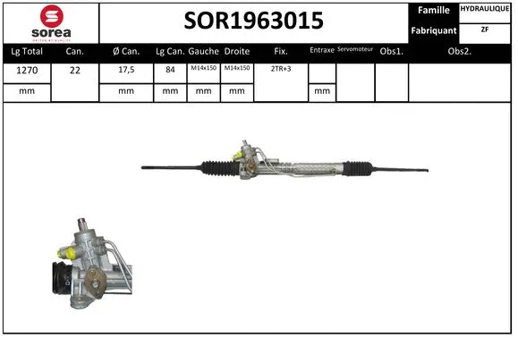 Steering Gear (SOR1963015)