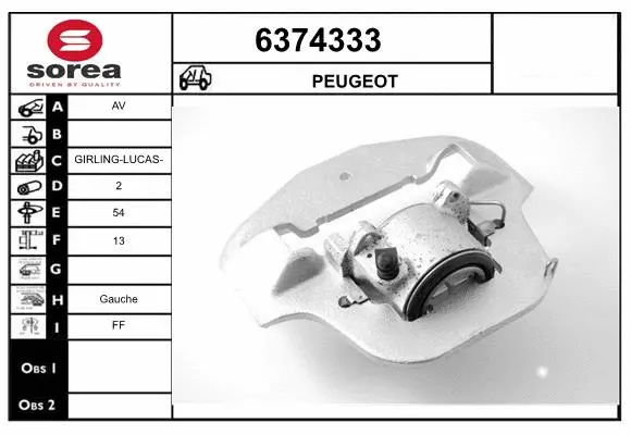 Brake Caliper (6374333)