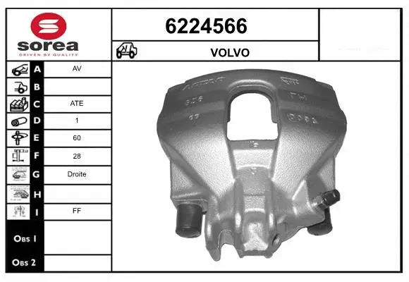Brake Caliper (6224566)
