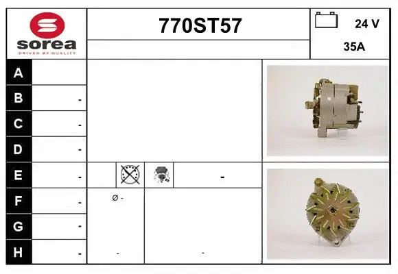 Alternator (770ST57)