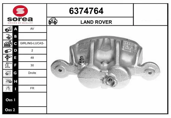Brake Caliper (6374764)