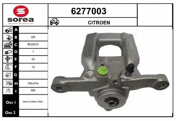Brake Caliper (6277003)