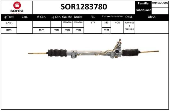 Steering Gear (SOR1283780)