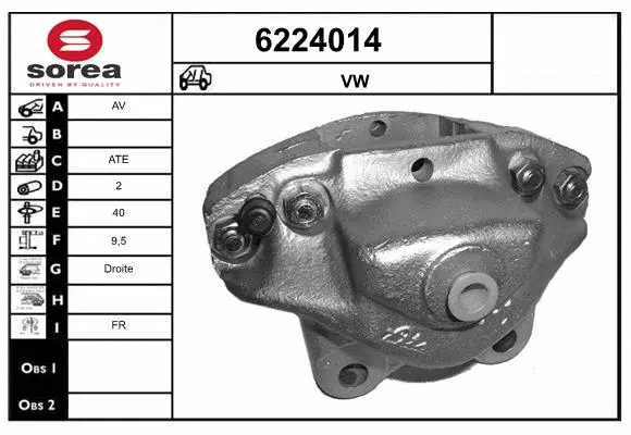 Brake Caliper (6224014)