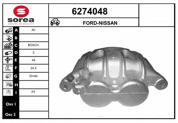 Brake Caliper (6274048)