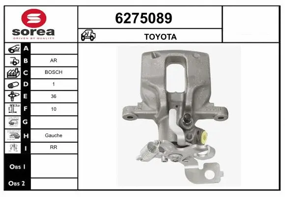 Brake Caliper (6275089)