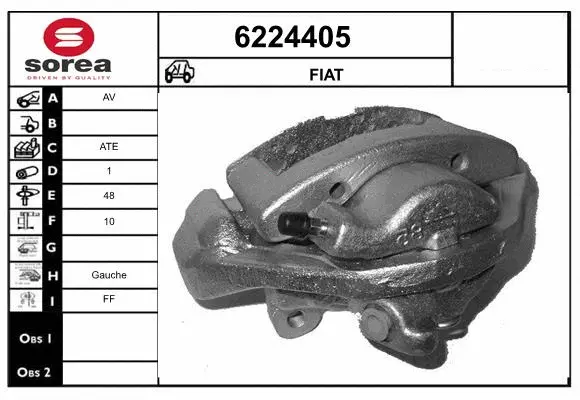 Brake Caliper (6224405)