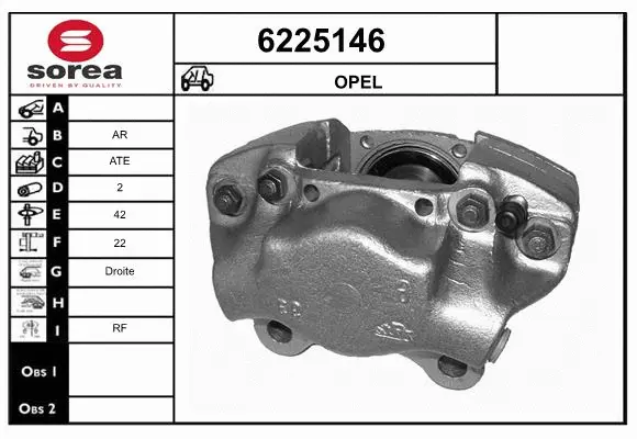 Brake Caliper (6225146)