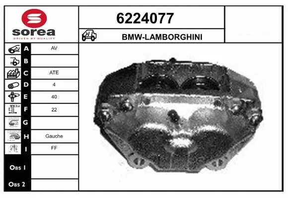 Brake Caliper (6224077)