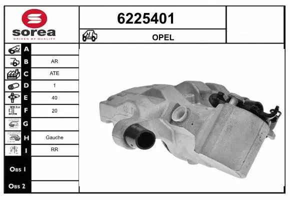 Brake Caliper (6225401)