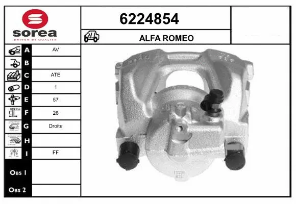 Brake Caliper (6224854)