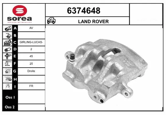 Brake Caliper (6374648)